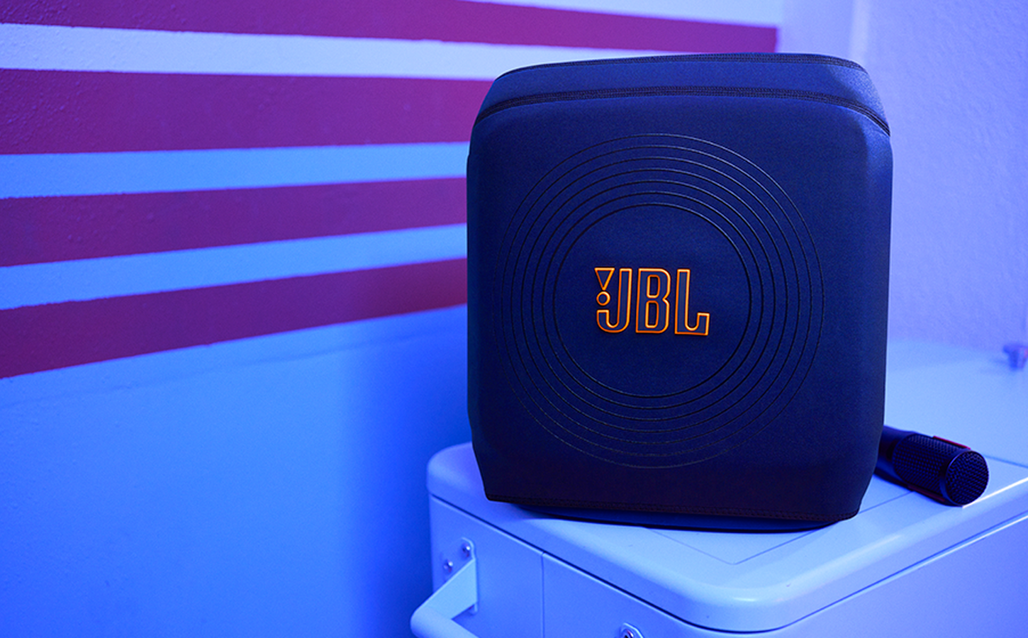 JBL PartyCover Encore 2 en almacenamiento