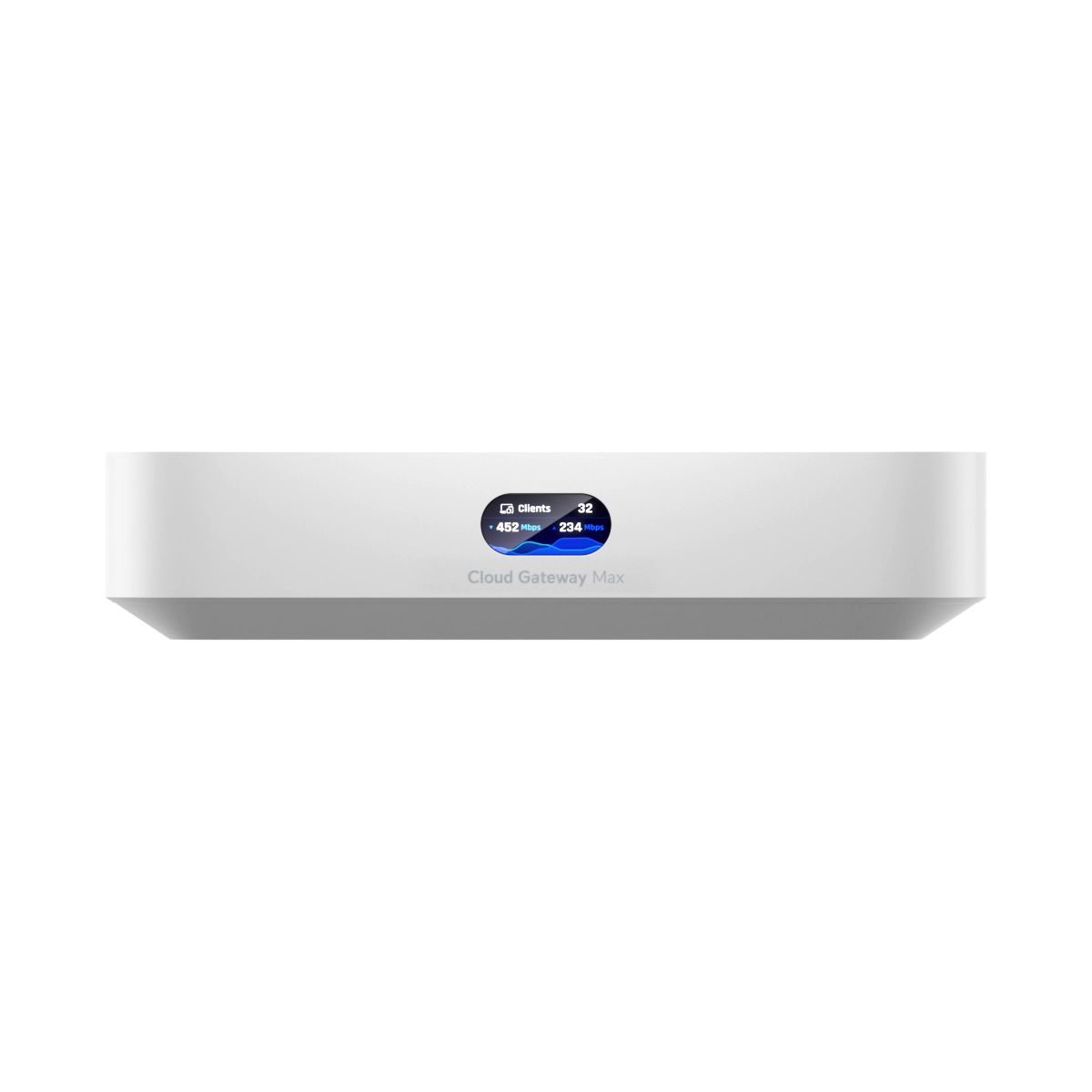 Pantalla frontal del Ubiquiti UCG-Max