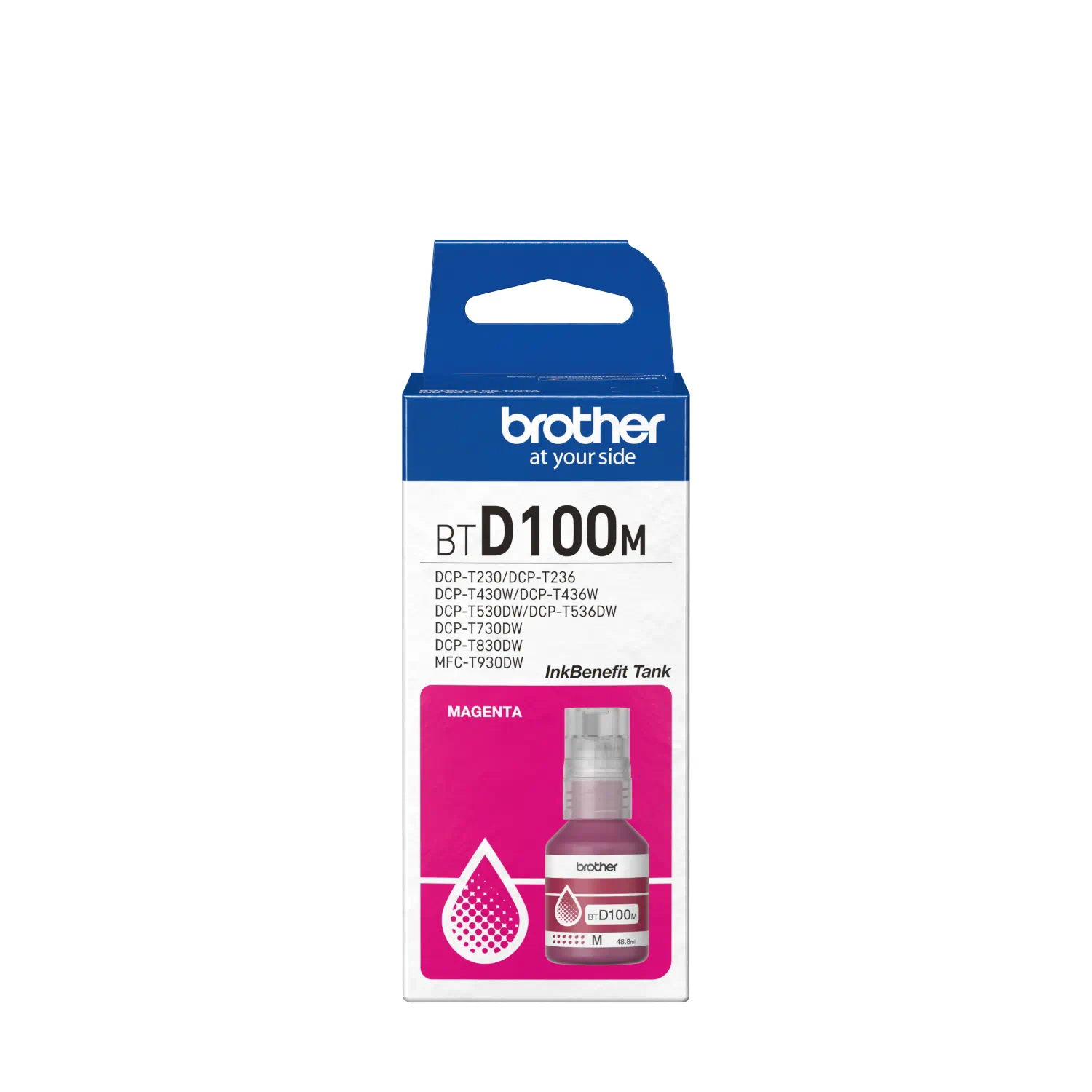 Botella Brother BTD100M magenta