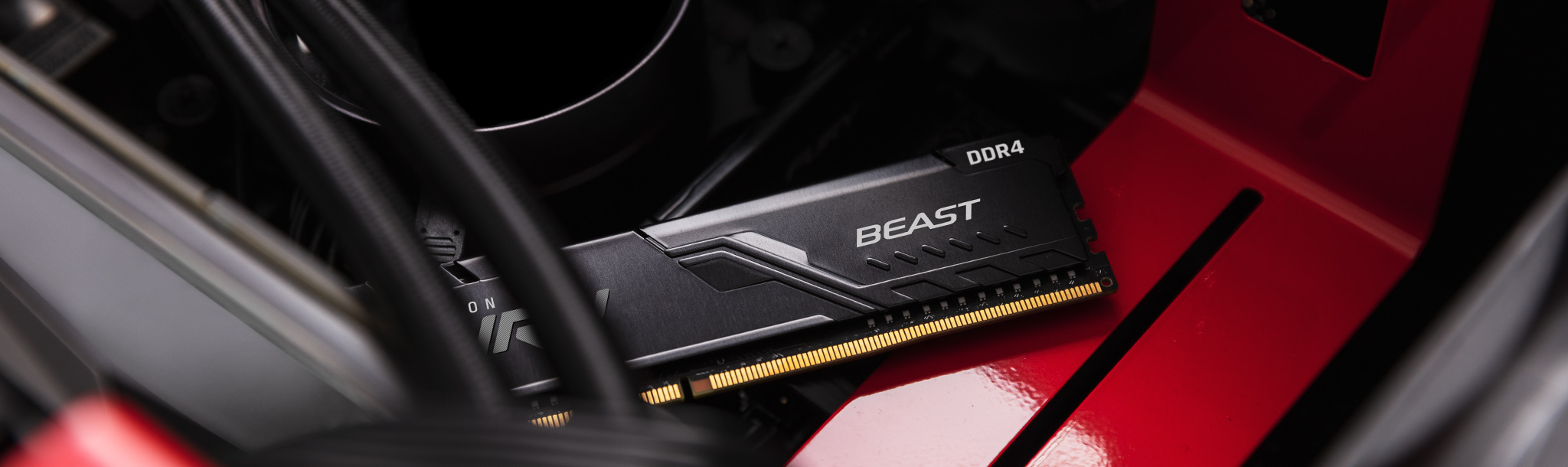 Kingston FURY Beast DDR4 integrada en un computador