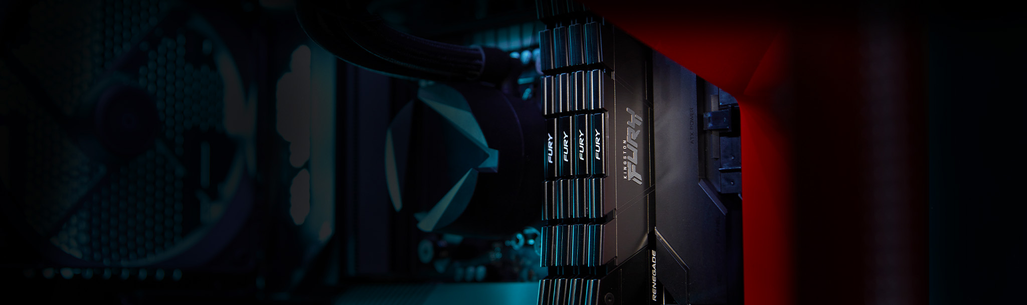 Kingston FURY Renegade DDR4 dentro de un PC