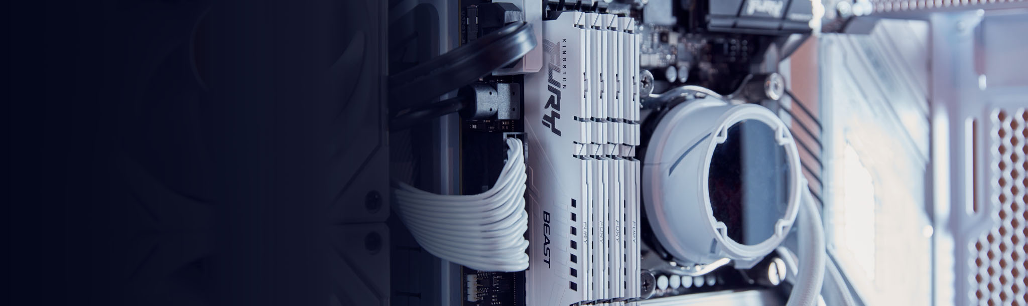 Kingston FURY Beast DDR5 instalada en placa madre