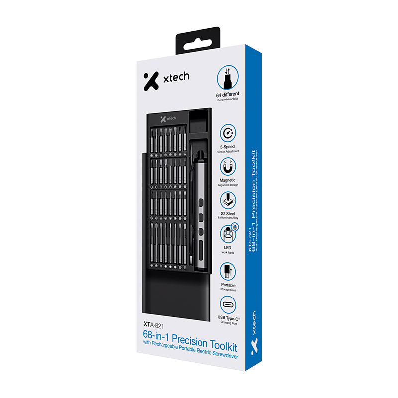 Xtech XTA-821 contenido y presentación de la caja