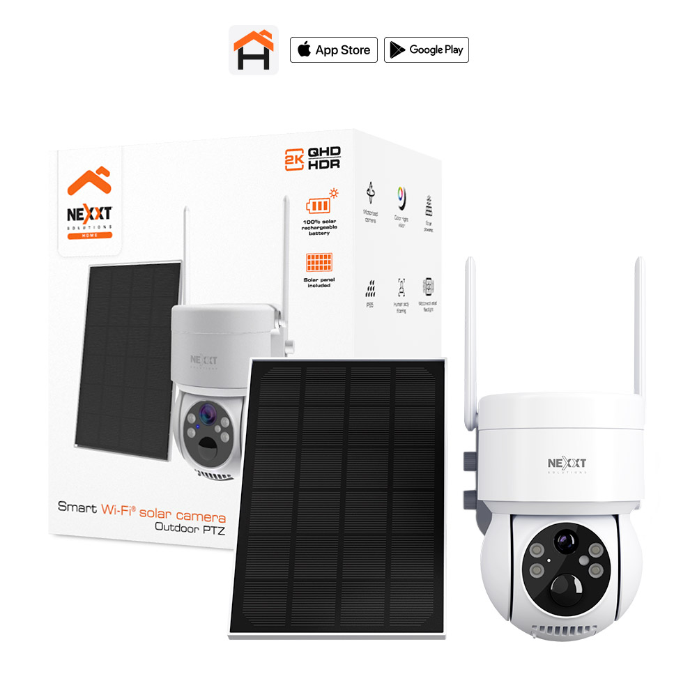 Nexxt Home NHC-OP20S cámara solar Wi-Fi PTZ para exteriores