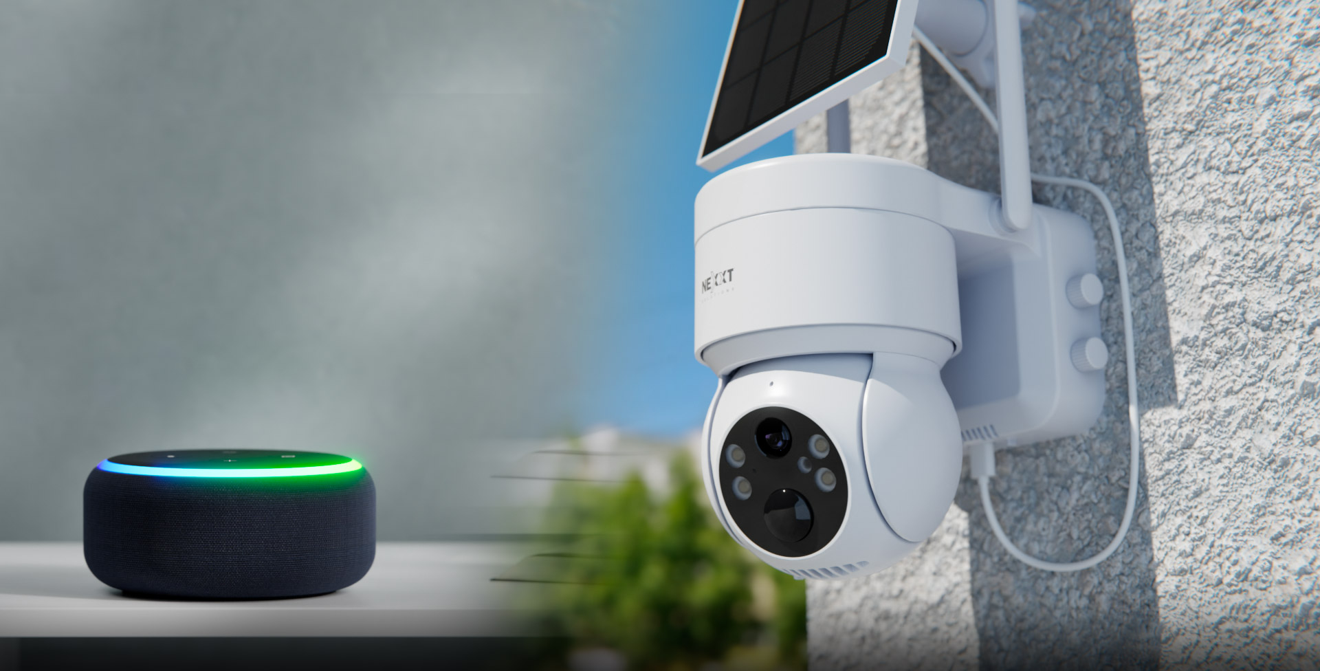 Conectividad y almacenamiento de la cámara Nexxt Home NHC-OP20S