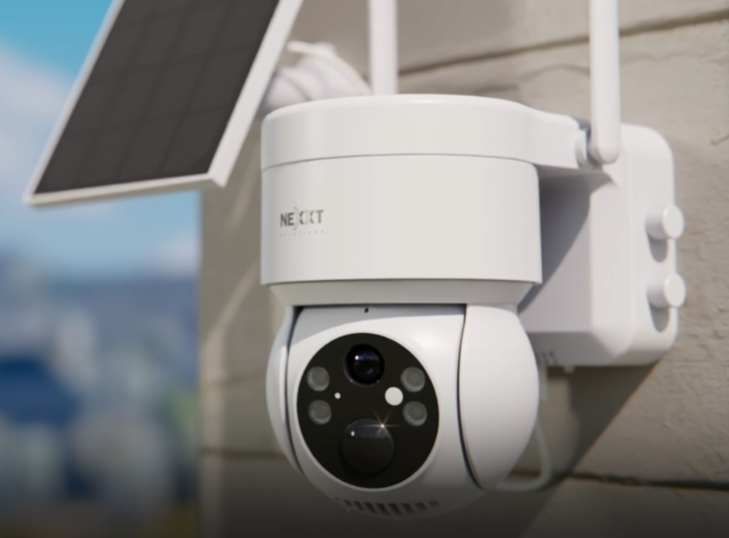 Cámara solar Nexxt Home NHC-OP20S con panel incluido