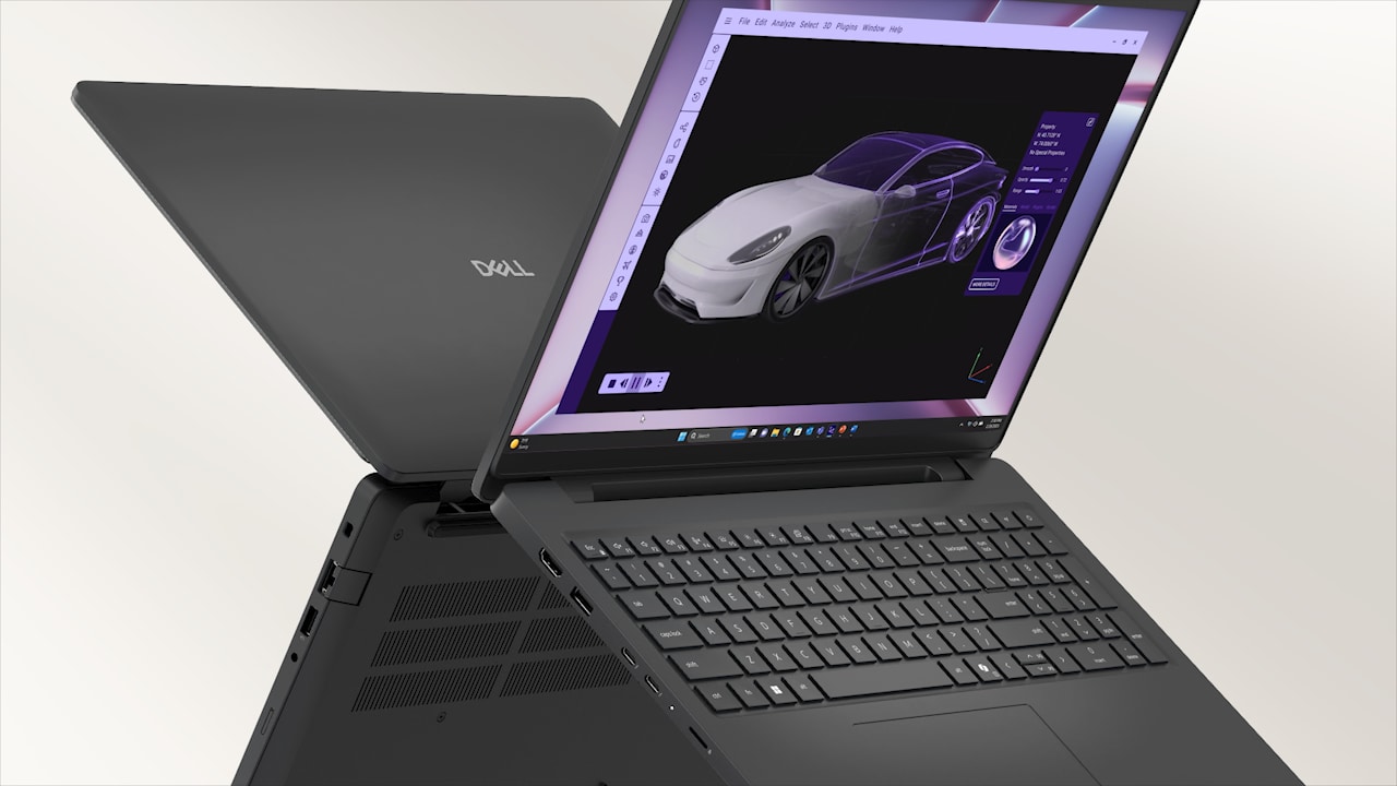 Dell Pro Max 16 MC16250 en un entorno profesional de movilidad