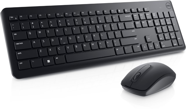 Dell KM3322W teclado y mouse inalámbrico negro