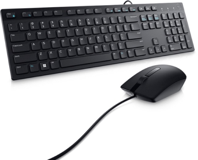 Dell KM300C kit teclado y mouse alámbrico negro