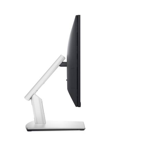 Dell P2424HT base articulable vista lateral opuesta