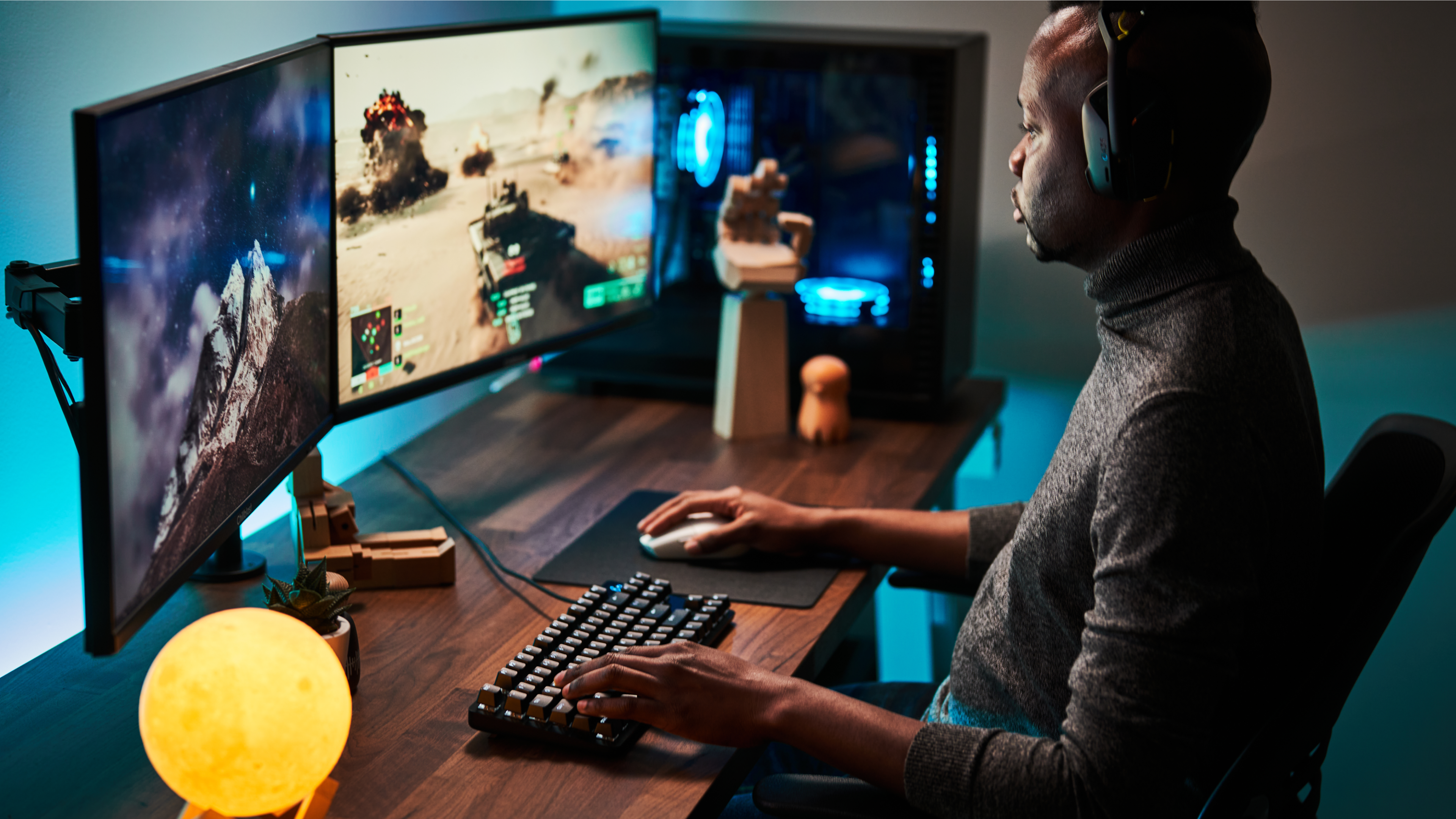 Logitech G413 TKL SE en escritorio gaming