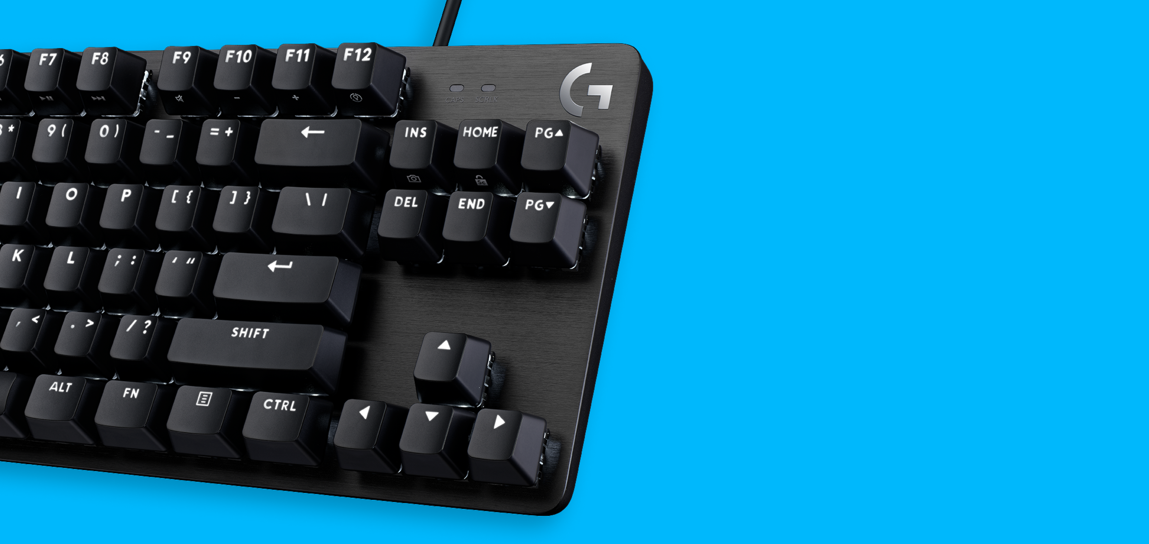 Iluminación LED blanca Logitech G413 TKL SE