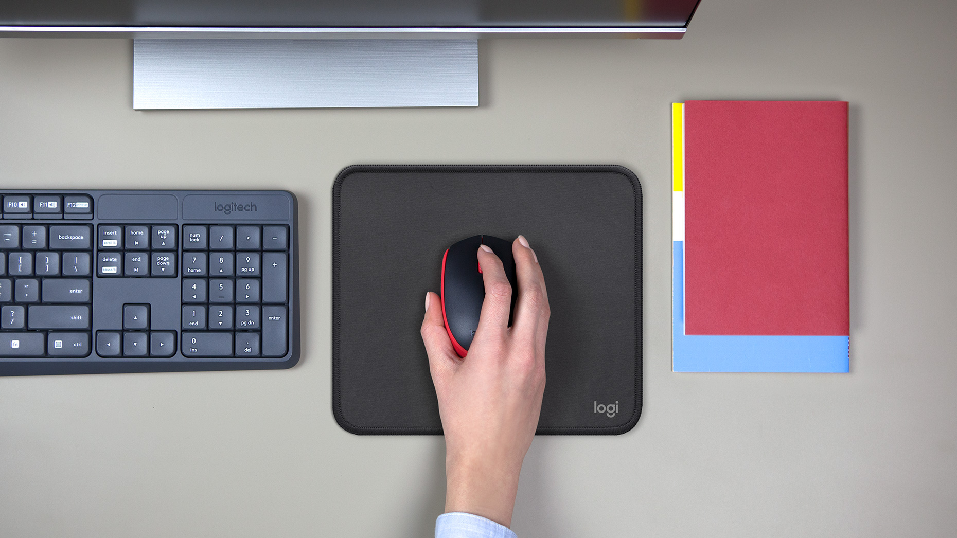 Logitech M170/M171 navegación, imagen referencial oficial