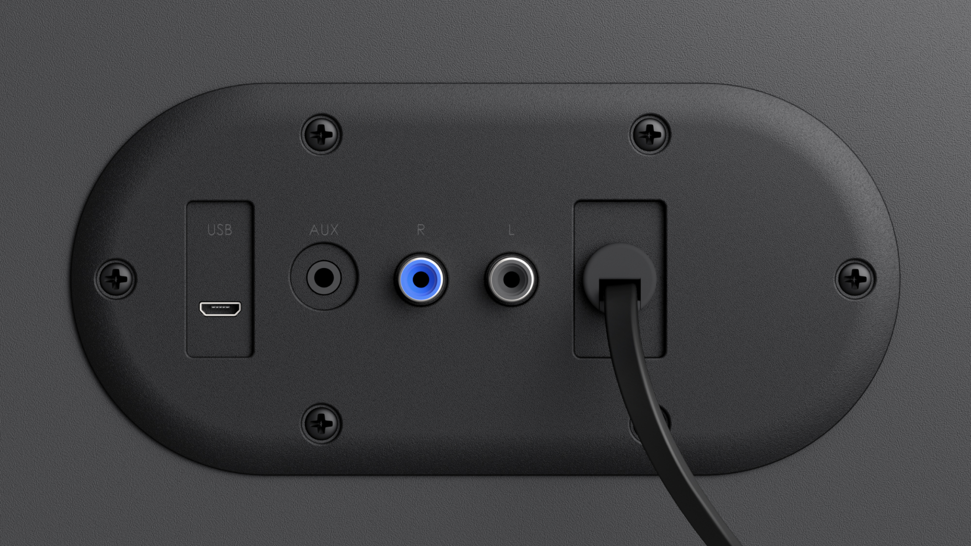 Conexiones Logitech Z407