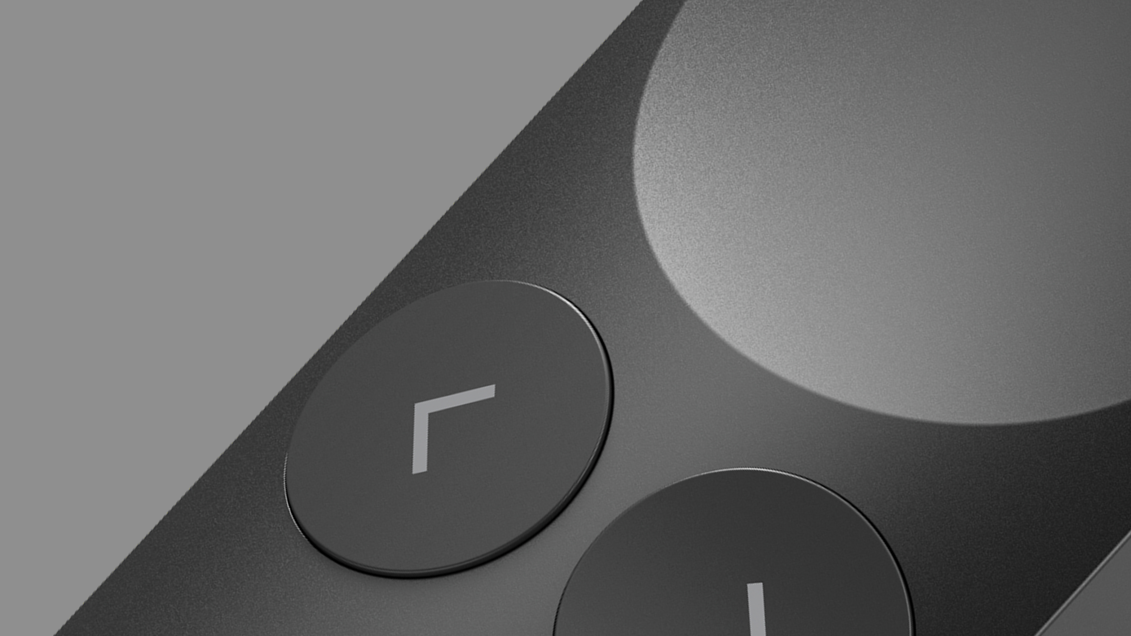 Detalle de controles Logitech Spotlight 2 Grafito