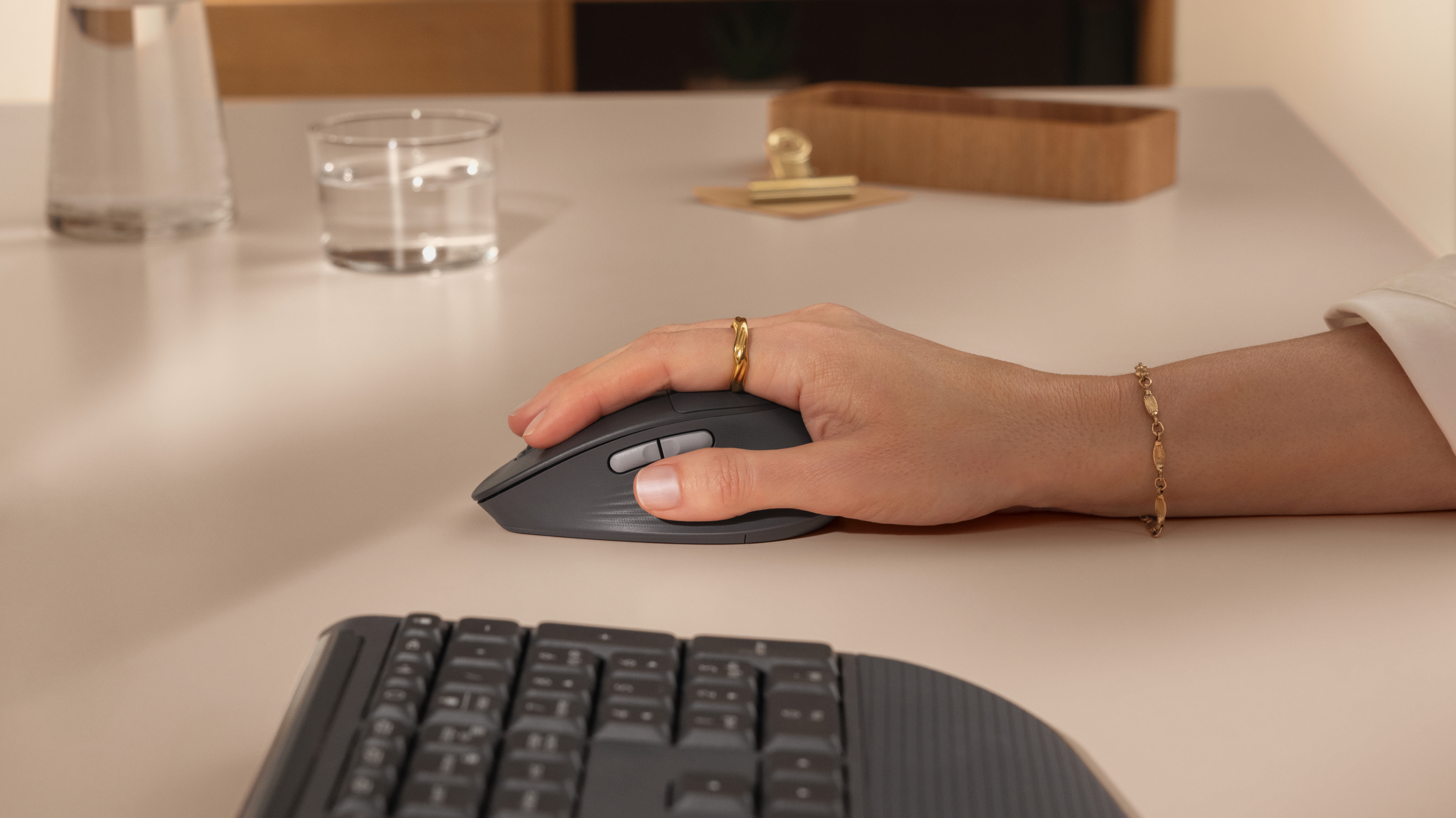 Logitech Signature Comfort Plus M850 L Grafito con SmartWheel