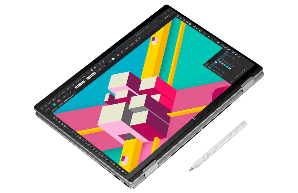 HP Envy x360 16-ad0003la en modo tablet