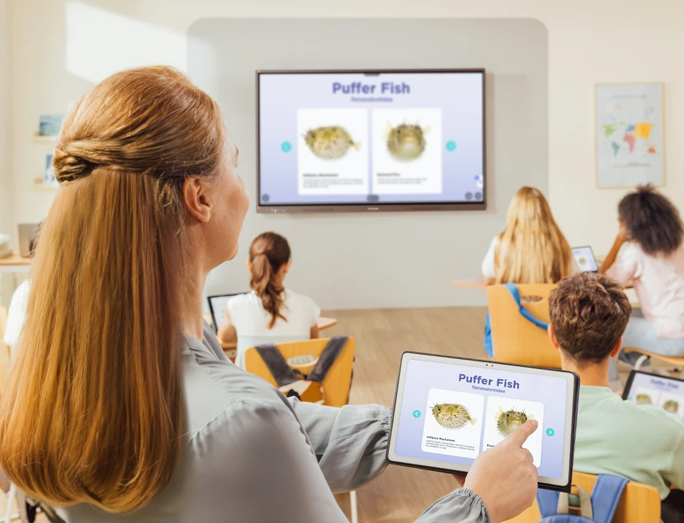 ViewSonic IFP8634 AirSync aula colaboración inalámbrica