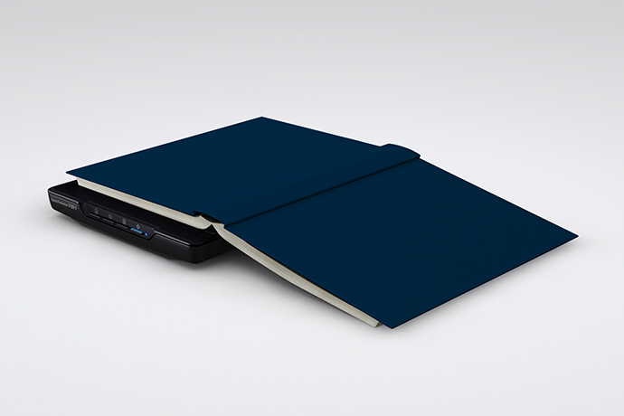 Epson Perfection V39 II escaneando libro