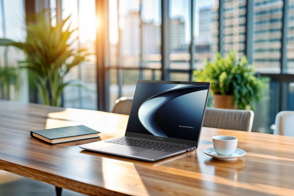 ASUS ExpertBook P5 G2 PM5406CGA en escritorio