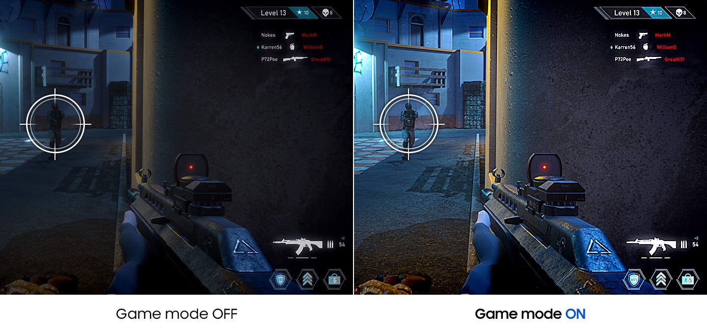 Samsung S36GD Game Mode para videojuegos
