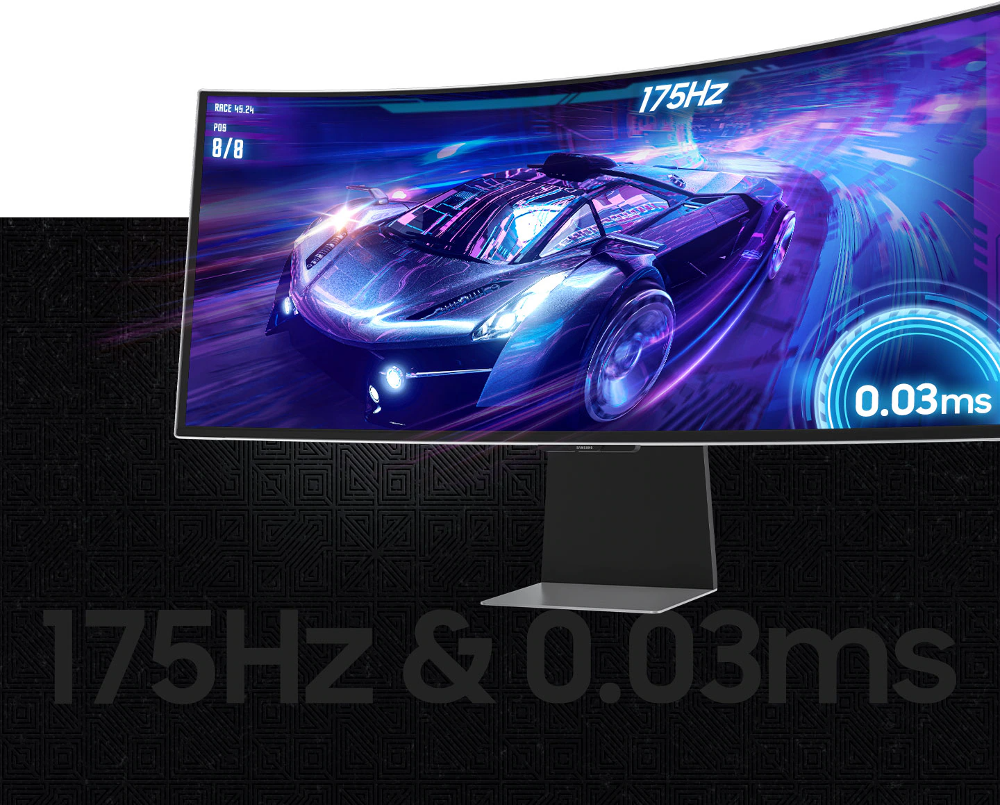 Samsung Odyssey OLED G8 G85SD 175Hz y 0.03 ms