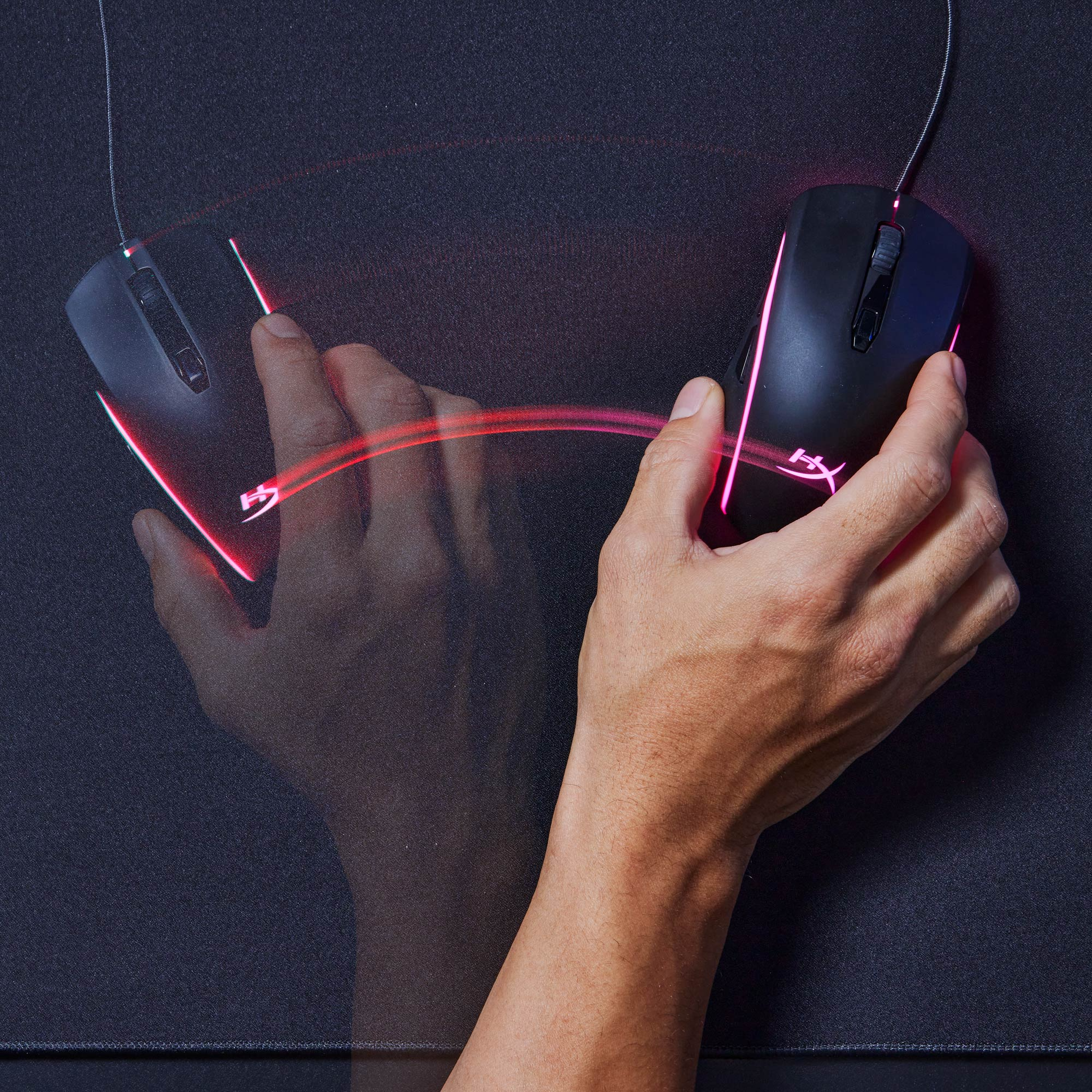 HyperX Pulsefire Mat XL superficie optimizada para precisión