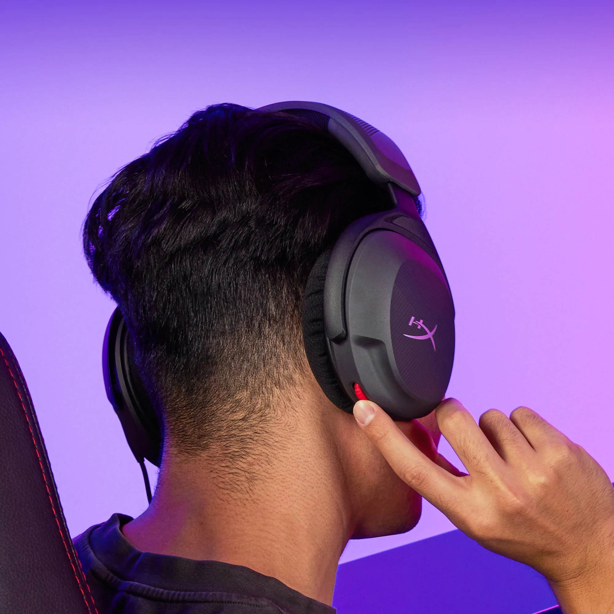 HyperX Cloud Stinger 2 Core controles de audio integrados