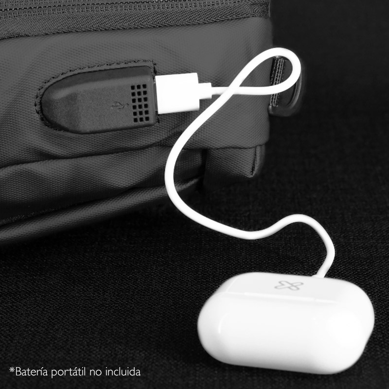 Klip Xtreme Bizman KNB-895 organización y puerto USB