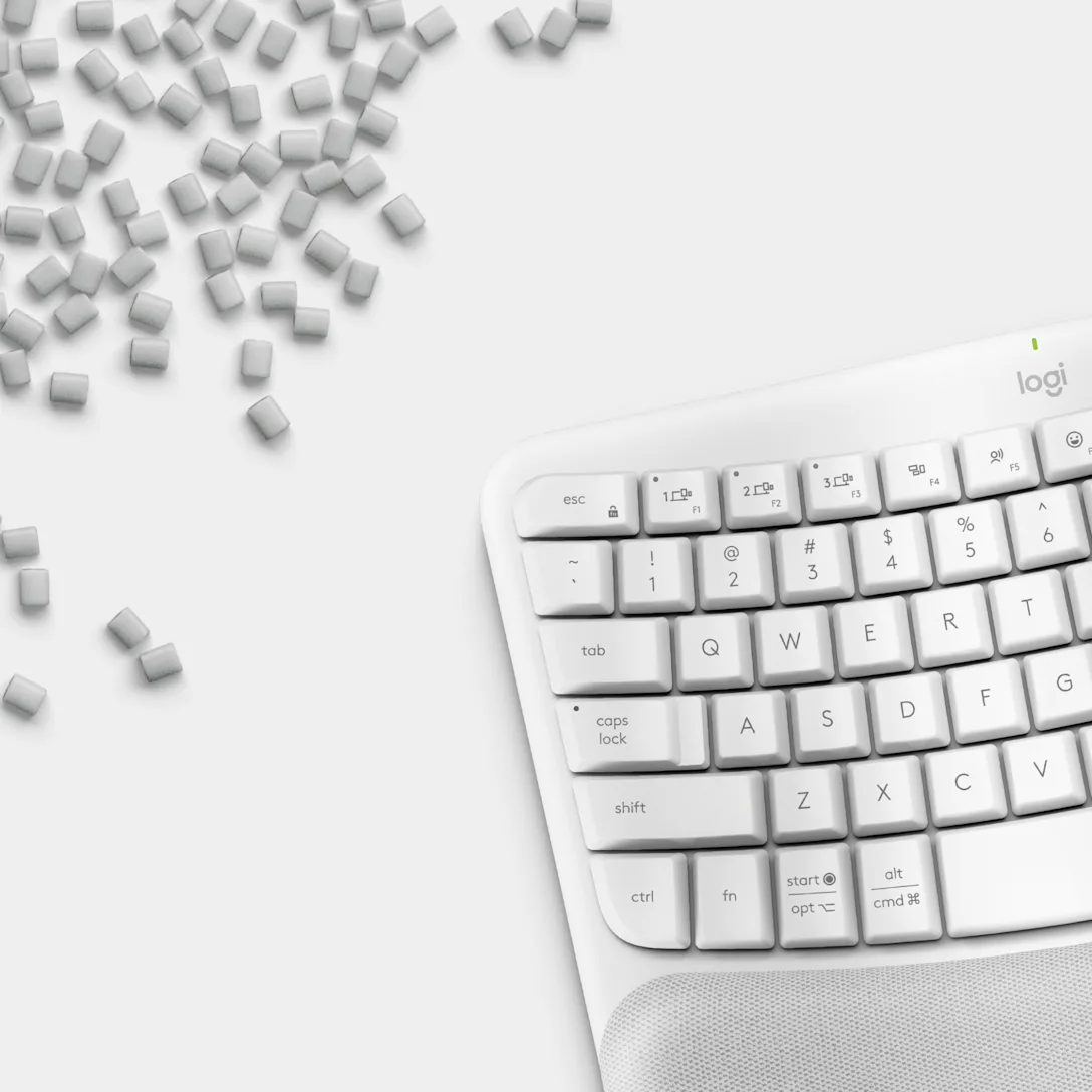 Logitech Wave Keys Blanco Crudo lifestyle adicional