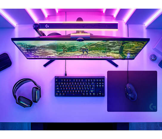Logitech G440 en setup gamer
