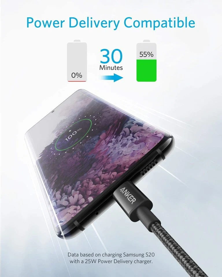 Anker A8753H11 cable USB-C a USB-C lifestyle