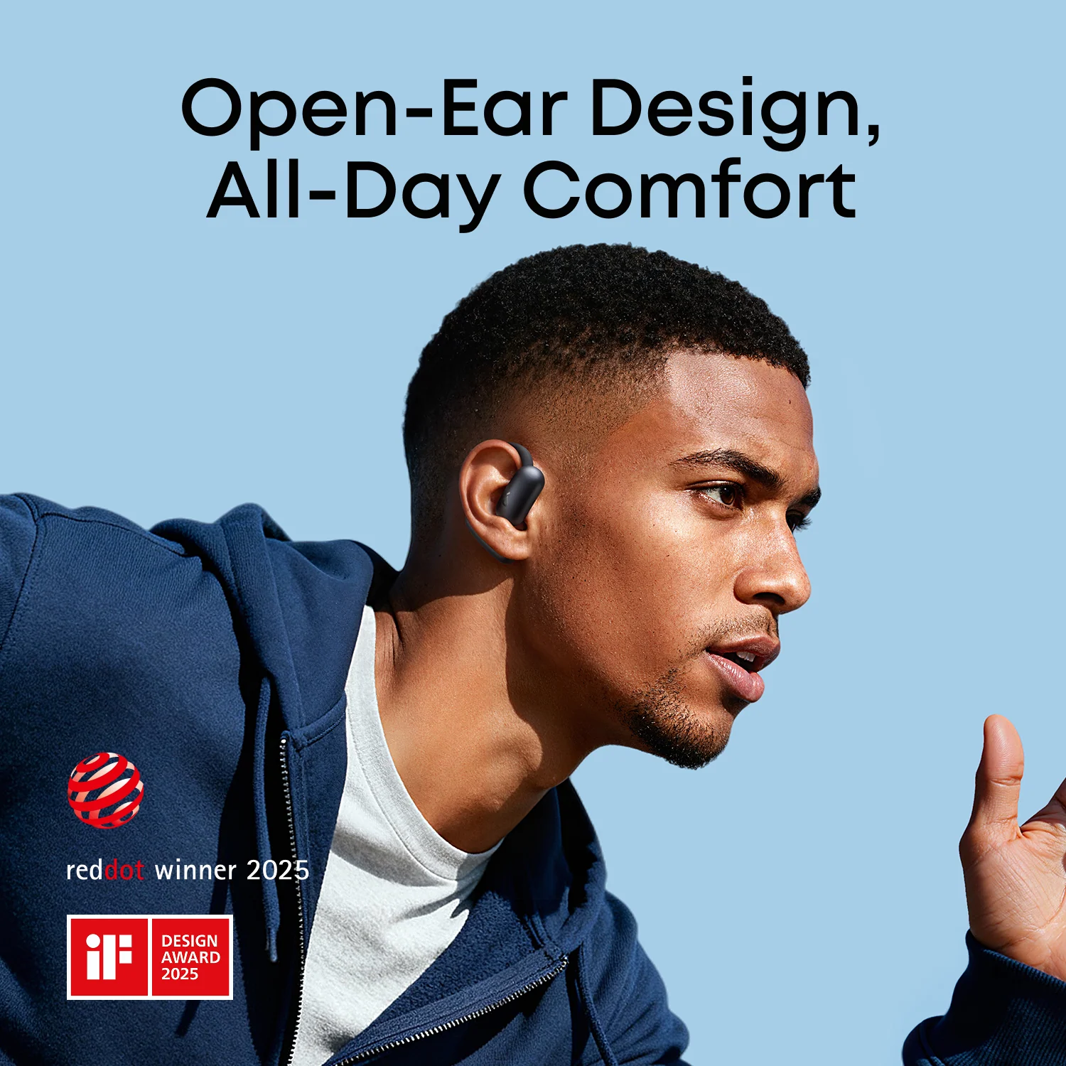 Soundcore AeroFit 2 AI A3874Z12 uso lifestyle