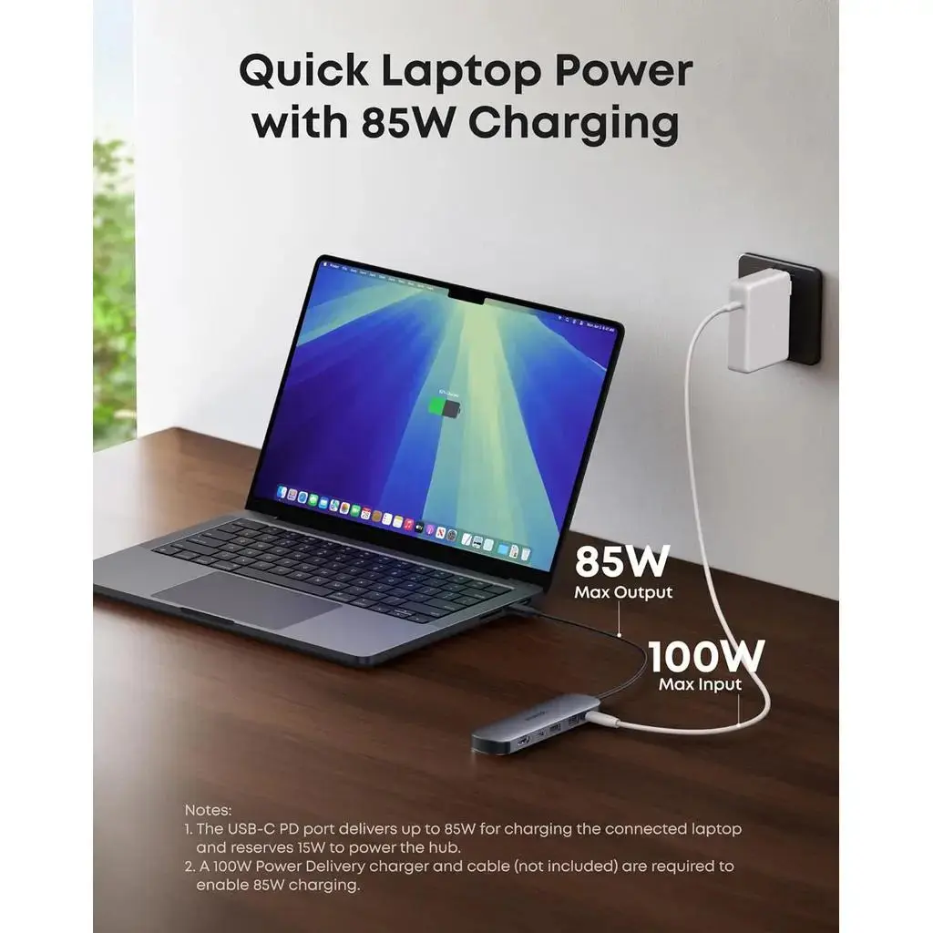 Anker Nano A83D2HA1 compatibilidad USB-C