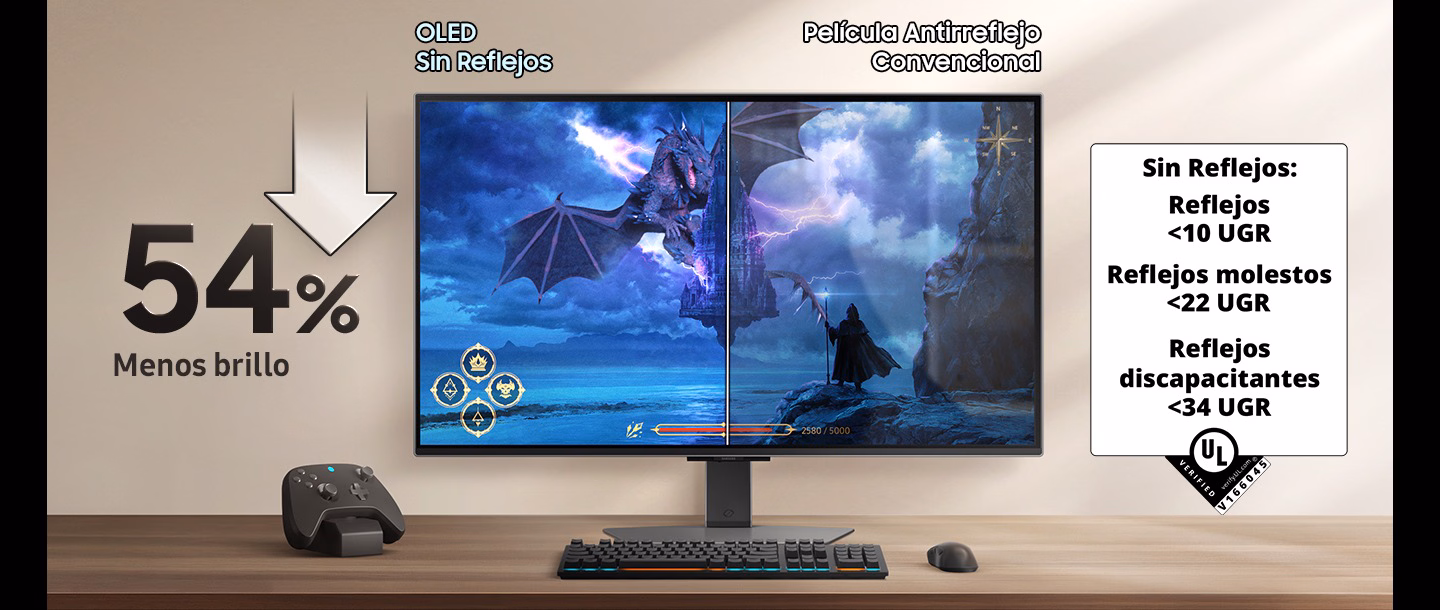 Samsung Odyssey OLED G6 G60SF diseño y ergonomía