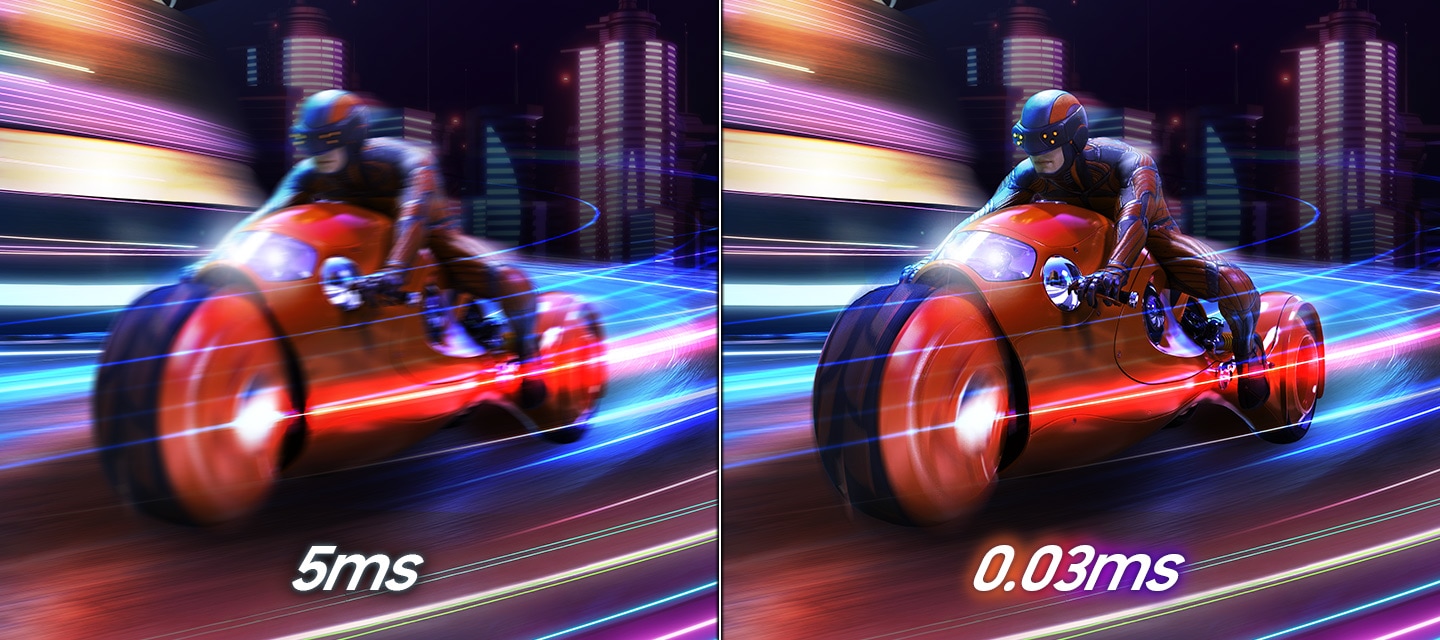 Samsung Odyssey OLED G7 G73SH velocidad 0,03 ms para gaming