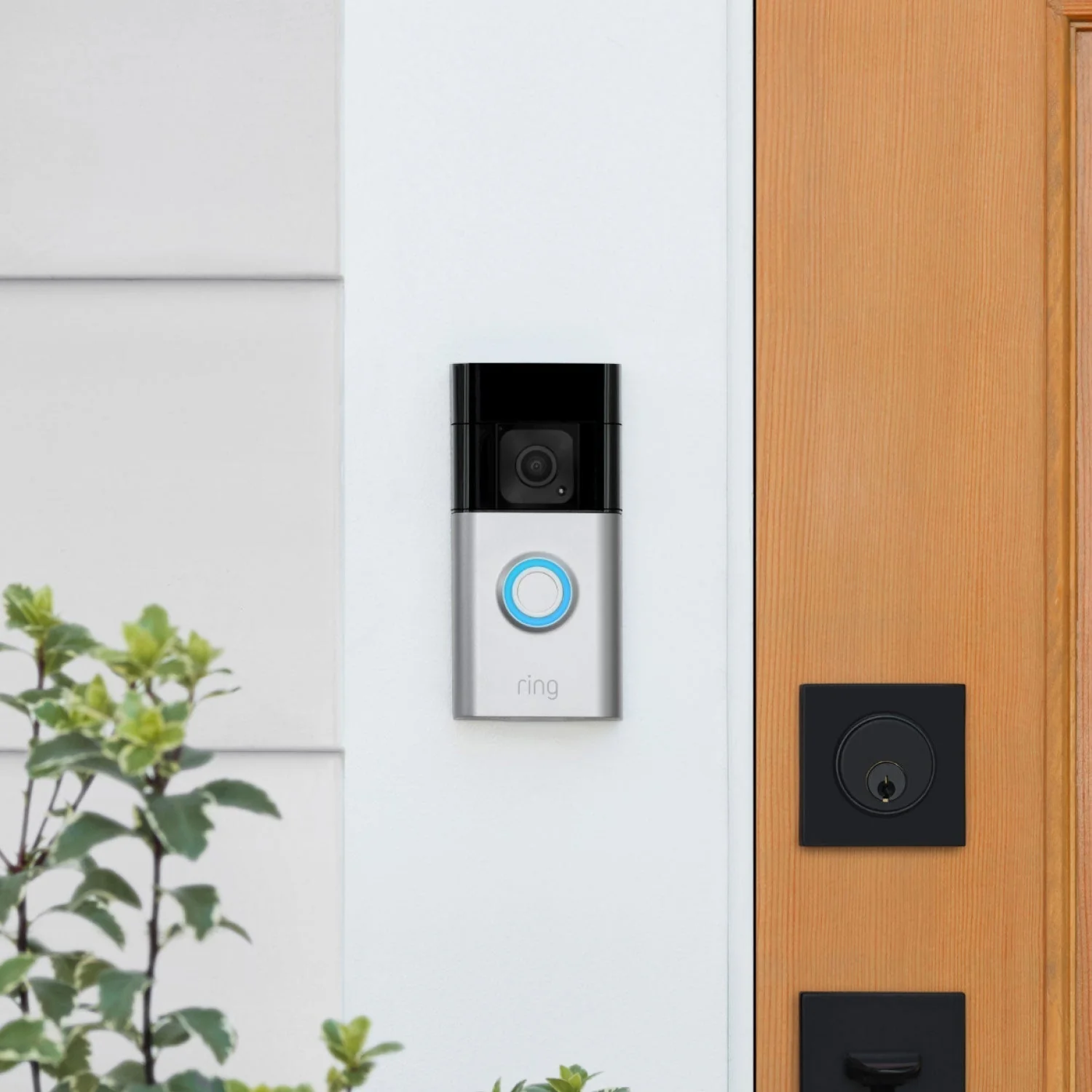 Ring Battery Doorbell Plus video HD+ 1536p y vigilancia de entrada