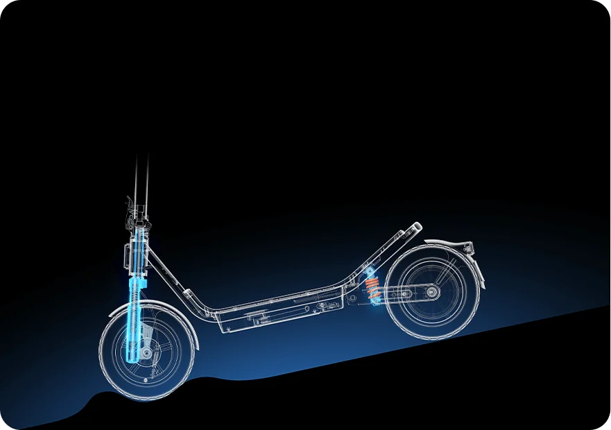 Xiaomi Electric Scooter 6 lifestyle suspensión y conducción