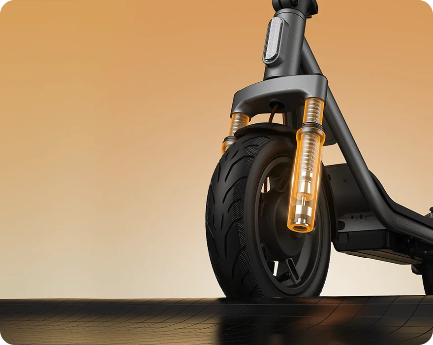 Xiaomi Electric Scooter 6 Lite suspensión y conducción