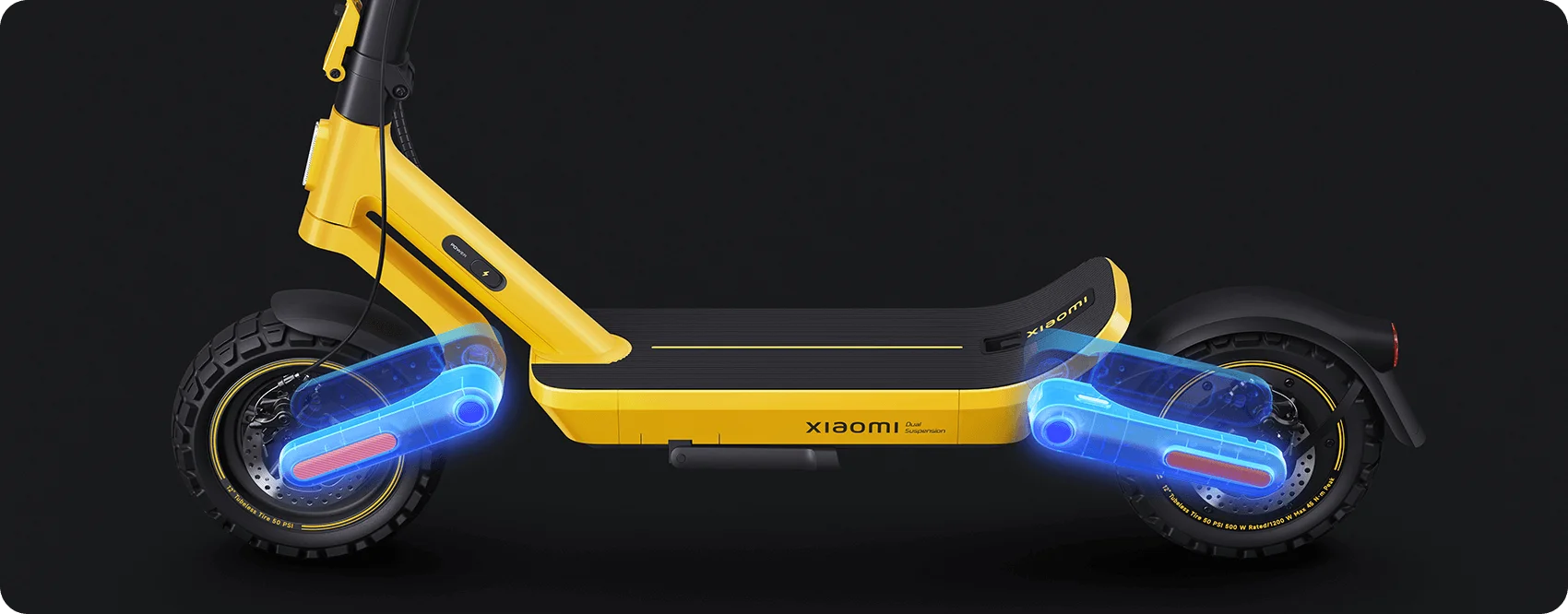 Xiaomi Electric Scooter 6 Ultra en trayecto exterior
