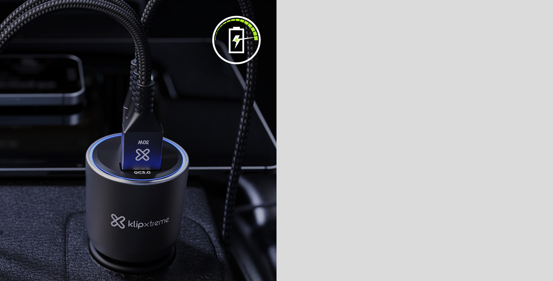 Klip Xtreme PowerCar 140 carga rápida USB-C Power Delivery
