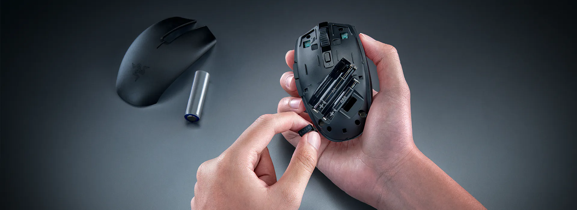 Razer Orochi V2 Black, modos de conexión inalámbrica