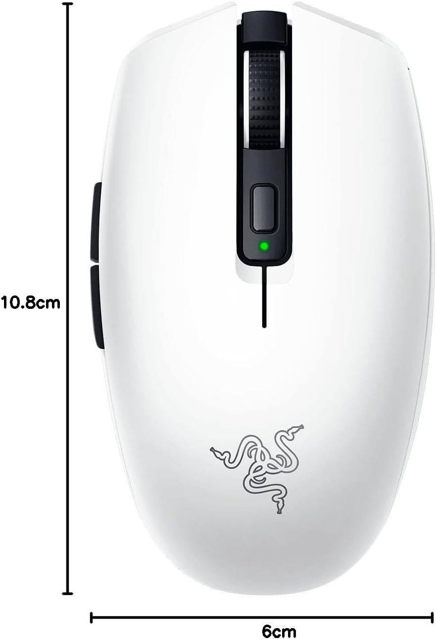 Razer Orochi V2 White Edition: imagen promocional de conectividad inalámbrica