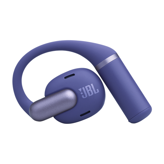 Detalle ergonómico de JBL Sense Pro azul