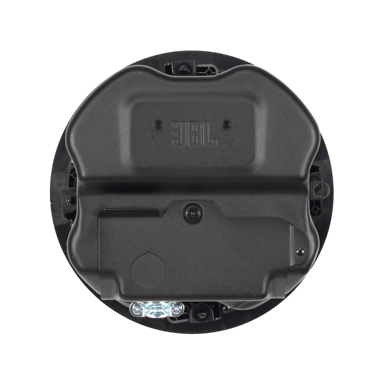 JBL Control 416C/T vista posterior y entradas de conexiones