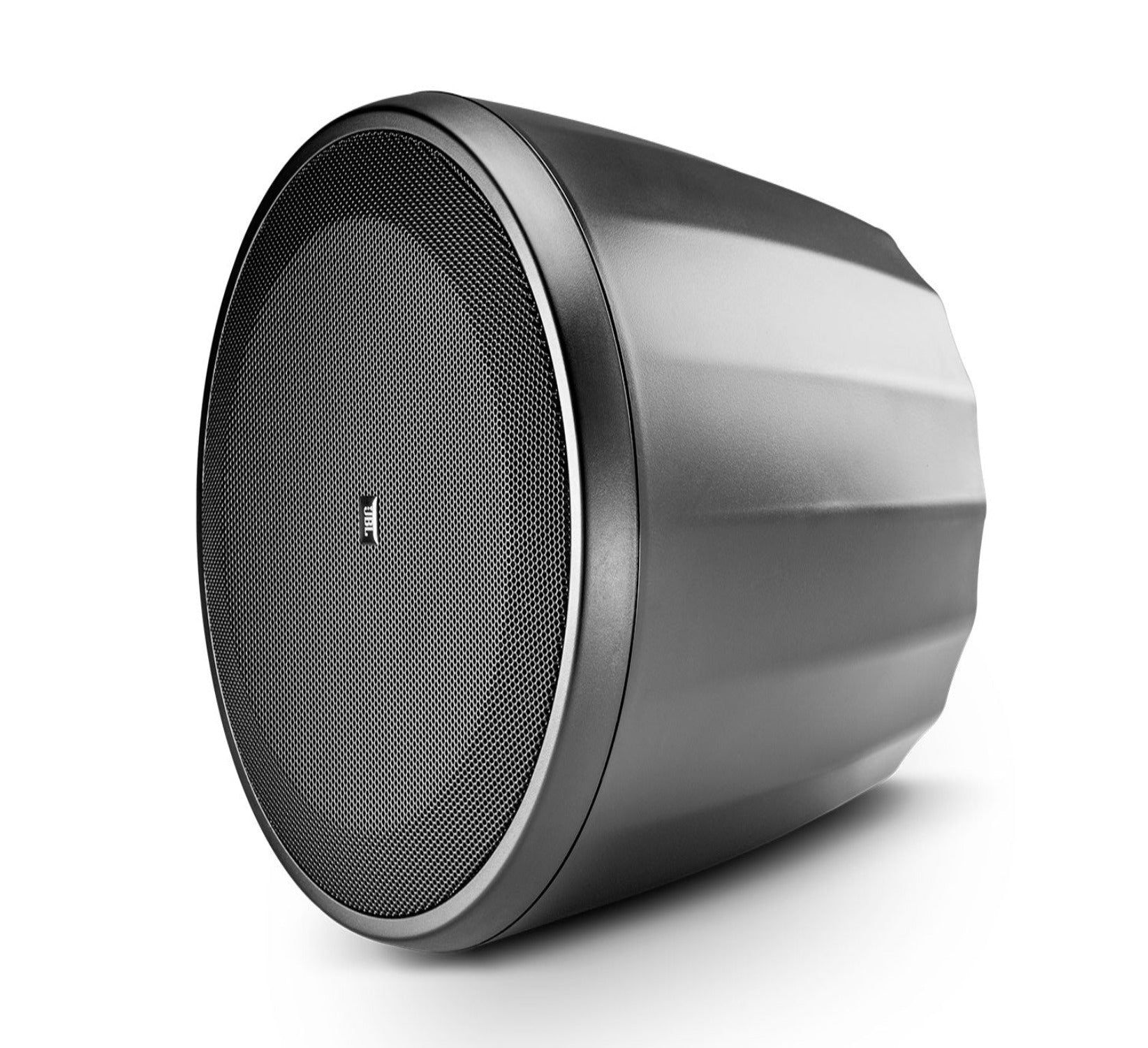 JBL Control 64P/T negro, vista lateral de gabinete colgante