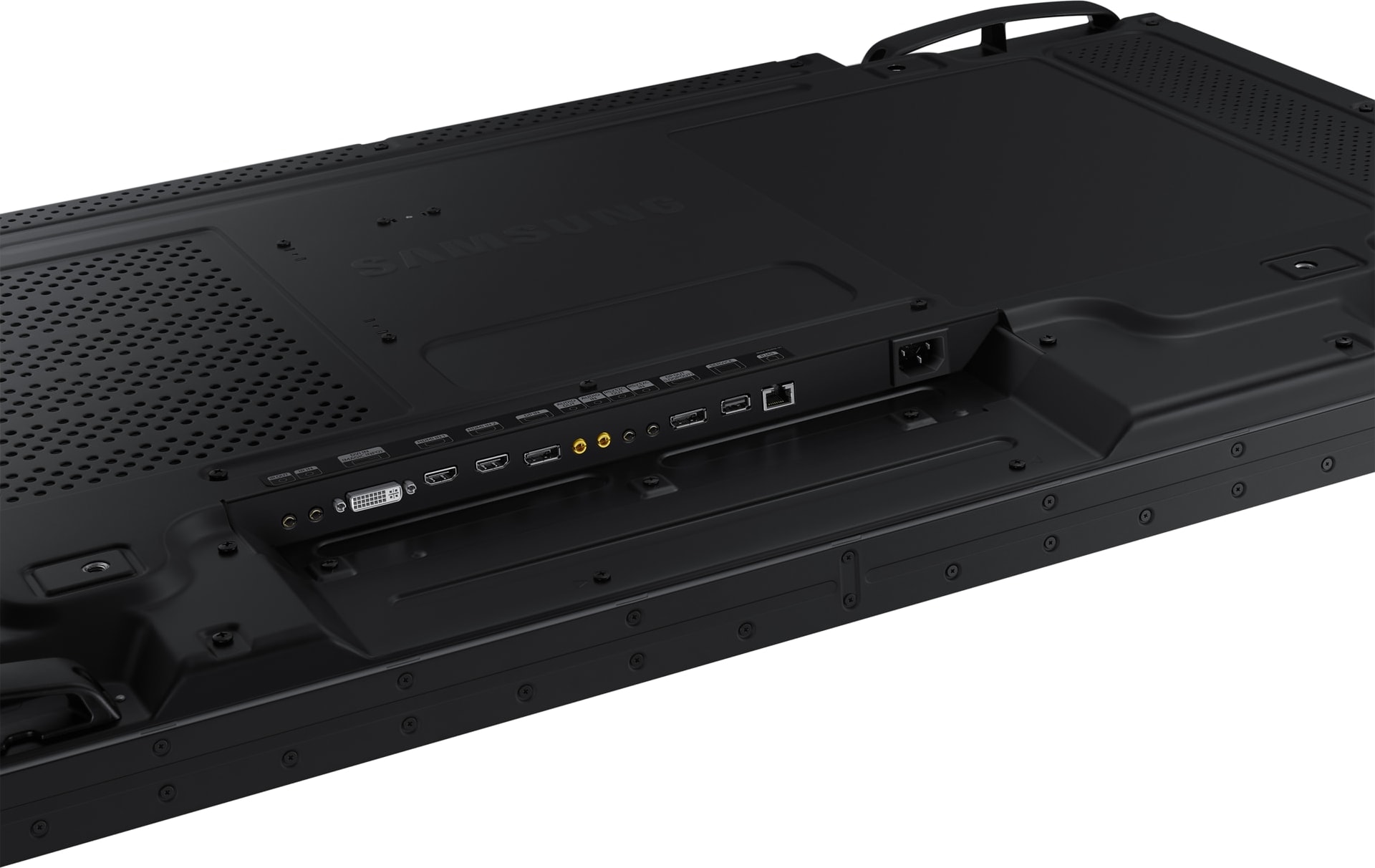 Samsung VM55B-U, conexiones y puertos posteriores