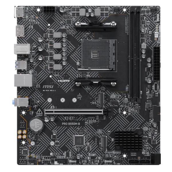 MSI PRO B550M-B, placa madre Micro-ATX con socket AMD AM4