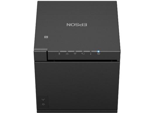 Epson TM-m30III vista superior y frontal en color negro