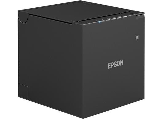 Epson TM-m30III negra vista en perspectiva